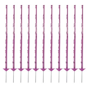 Różowy słupek ogrodzeniowy 154cm