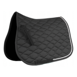 Czaprak czarny wszechstronny z cyrkoniami