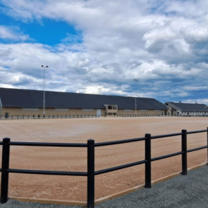 Ogrodzenie ujeżdżalni placu do jazdy equisafe