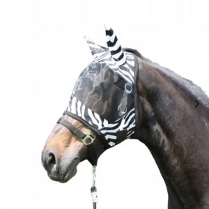 Maska dla konia na muchy przeciw owadom