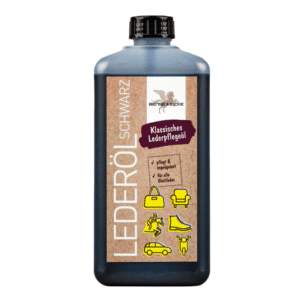 Czarny olej do impregnacji skór 500ml