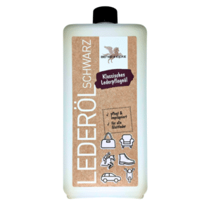 Czarny olej do impregnacji skór 1000ml