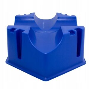 stojak na cavalletti regulowany niebieski