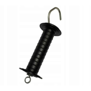 uchwyt bramowy do pastucha czarny 20 cm