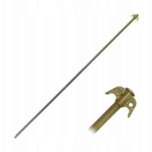 Bolec uziemiający kwadratowy 12x12 mm 1 m