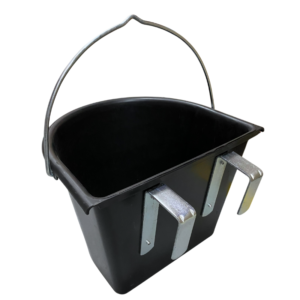 karmidło dla koni do boksu 15l czarne