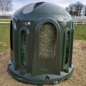 Paśnik 10cio stanowiskowy z siatką zielony