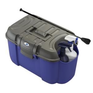 Duża skrzynka jeździecka na szczotki