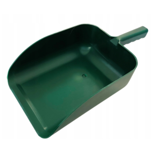 zielona szufelka do paszy 3 kg miarka do zboża dla koni