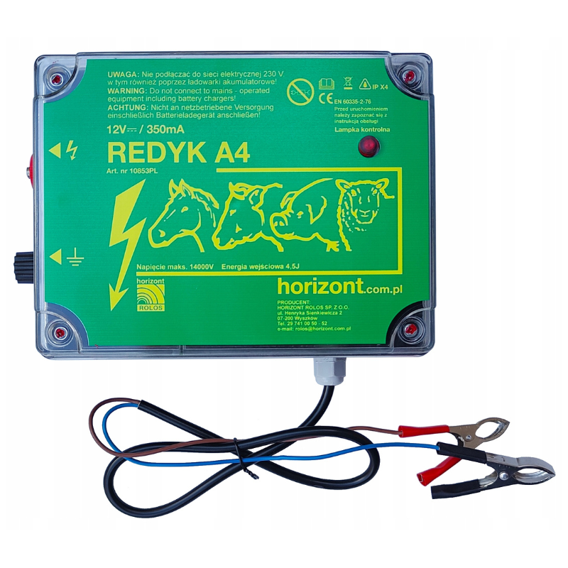 elektryzator akumulatorowy redyk a4 4 5 j